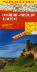 Marco Polo Languedoc Rousillon Auver Map