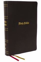 KJV Holy Bible : Super Giant Print with 43,000 Cross References, Brown Bonded Leather, Red Letter, Comfort Print (Thumb Indexed): King James Version