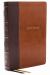 KJV Holy Bible with 73,000 Center-Column Cross References, Brown Leathersoft, Red Letter, Comfort Print : King James Version