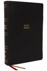 NKJV Holy Bible, Super Giant Print Reference Bible, Black Genuine Leather, 43,000 Cross References, Red Letter, Comfort Print: New King James Version : New King James Version