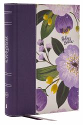 Kjv, the Woman's Study Bible, Cloth over Board, Purple Floral, Red Letter, Full-Color Edition, Comfort Print : Receiving God's Truth for Balance, Hope, and Transformation