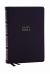 NKJV, Compact Center-Column Reference Bible, Genuine Leather, Black, Red Letter, Comfort Print