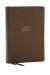KJV Holy Bible: Compact Bible with 43,000 Center-Column Cross References, Brown Leathersoft, Red Letter, Comfort Print (Thumb Indexing) : King James Version