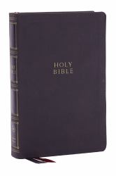 KJV Holy Bible: Compact Bible with 43,000 Center-Column Cross References, Gray Leathersoft, Red Letter, Comfort Print : King James Version