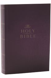 KJV Holy Bible: Compact with 43,000 Cross References, Purple Softcover, Red Letter, Comfort Print : King James Version