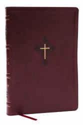 RSV2CE, Thinline Large Print Catholic Bible, Crimson Leathersoft, Comfort Print