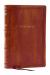 RSV Personal Size Bible with Cross References, Brown Leathersoft, Thumb Indexed