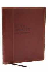 NoteWorthy New Testament : Read and Journal Through the New Testament in a Year (Brown, Comfort Print)