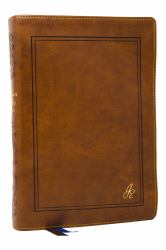The Jonathan Edwards Study Bible: Experience Abiding Joy in Christ (NKJV, Brown Leathersoft, Red Letter, Comfort Print)