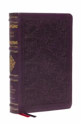 NKJV Large Print Reference Bible, Purple Leathersoft, Red Letter, Comfort Print (Sovereign Collection) : Holy Bible, New King James Version