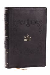 KJV Holy Bible : Personal Size Giant Print, Black Leathersoft, Red Letter, Comfort Print: King James Version