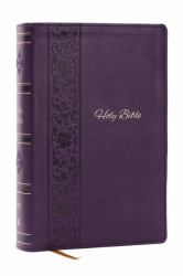 NKJV Bible : Personal Size Giant Print, Purple Leathersoft, Holy Bible, Red Letter, Comfort Print - New King James Version