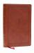 KJV Giant Print End of Verse Reference Bible, Brown, Red Letter, Comfort Print