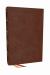 NKJV, End-Of-Verse Reference Bible : Holy Bible, New King James Version, Personal Size Large Print, Brown, Red Letter, Comfort Print