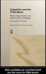 Linguistics and the Third Reich