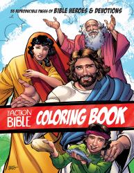 The Action Bible Coloring Book : 55 Reproducible Pages of Bible Heroes and Devotions