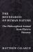 The Boundaries of Human Nature : The Philosophical Animal from Plato to Haraway