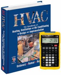 HVAC: the Handbook of Heating, Ventilation and Air Conditioning for Design and Implementation + 4090 Sheet Metal / HVAC Pro Calc Calculator (Set)