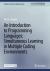 An Introduction to Programming Languages: Simultaneous Learning in Multiple Coding Environments