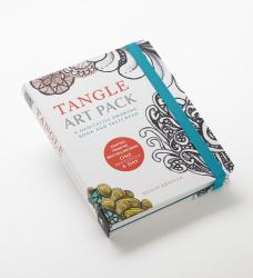 Tangle Art Pack : A Meditative Drawing Book and Sketchpad - Adapted from the Best-Selling Book One Zentangle a Day