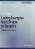 Coding Examples from Simple to Complex : Applications in Python(tm)