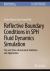 Reflective Boundary Conditions in SPH Fluid Dynamics Simulation : Two and Three-Dimensional Validation and Applications