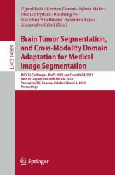 Brain Tumor Segmentation, and Cross-Modality Domain Adaptation for Medical Image Segmentation : MICCAI Challenges, BraTS 2023 and CrossMoDA 2023, Held in Conjunction with MICCAI 2023, Vancouver, BC, Canada, October 12 and 8, 2024, Proceedings