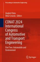 CONAT 2024 International Congress of Automotive and Transport Engineering : Part Two: Automobile and Environment