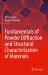 Fundamentals of Powder Diffraction and Structural Characterization of Materials