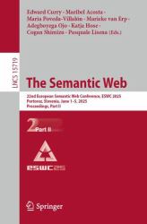 The Semantic Web : 22nd European Semantic Web Conference, ESWC 2025, Portoroz, Slovenia, June 1-5, 2025, Proceedings, Part II