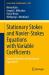 Stationary Stokes and Navier-Stokes Equations with Variable Coefficients : Integral Operators and Variational Approaches