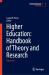 Higher Education: Handbook of Theory and Research : Volume 41