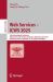Web Services - ICWS 2025 : 32nd International Conference, Held As Part of the Services Conference Federation, SCF 2025, Hong Kong, China, September 27-30, 2025, Proceedings