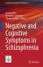 Negative and Cognitive Symptoms in Schizophrenia