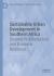 Sustainable Urban Development in Southern Africa : Disaster Risk Reduction and Economic Resilience