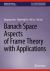 Banach Space Aspects of Frame Theory with Applications