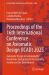 Proceedings of the 16th International Conference on Axiomatic Design (ICAD) 2025 : Axiomatic Design in Sustainability Transitions: Designing for the Economy, Society and the Environment