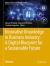 Advances in Science, Technology & Innovation: Innovative Knowledge in Business Industry : A Digital Blueprint for a Sustainable Future