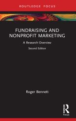 Fundraising and Nonprofit Marketing : A Research Overview