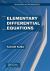 Elementary Differential Equations