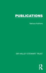 Sir Halley Stewart Trust: Publications : 10 Volume Set