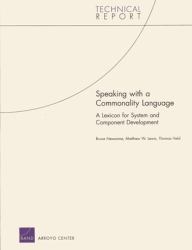 Speaking with a Commonality Language : A Lexicon for System and Component Development