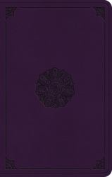 ESV Premium Gift Bible (TruTone, Lavender, Emblem Design)