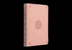 ESV Compact Bible (TruTone, Blush Rose, Emblem Design)
