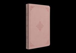 ESV Large Print Value Thinline Bible (TruTone, Blush Rose, Fleur-De-lis Design)