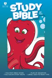 HCSB Study Bible for Kids, Octopus LeatherTouch