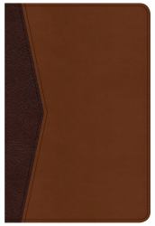 CSB Compact Ultrathin Bible for Teens, Walnut LeatherTouch