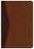 CSB Compact Ultrathin Bible for Teens, Walnut LeatherTouch