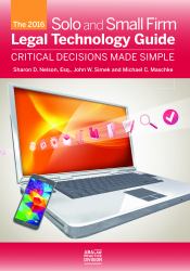 The 2016 Solo and Small Firm Legal Technology Guide