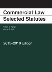 Commercial Law: Selected Statutes